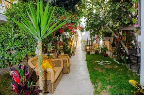 Property grounds - El Huerto Hostel (Ica)