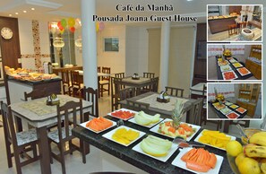 Free daily buffet breakfast - Pousada Joana Guest House (Penha)