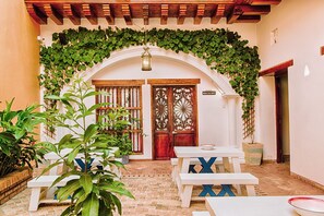 Terrace/patio - Remedios La Bella Hotel Boutique (Ciénaga)