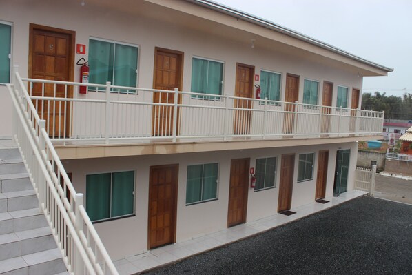 Façade de l’hébergement