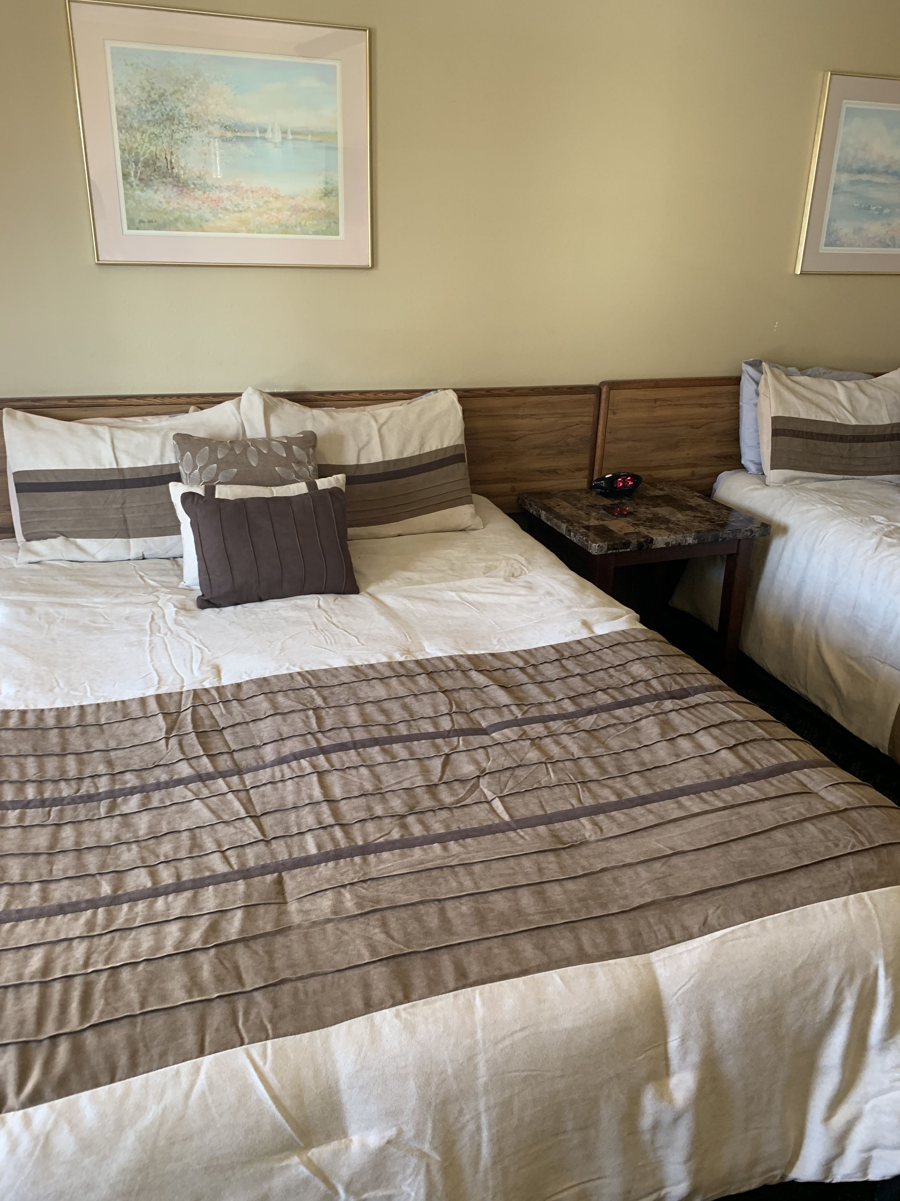 Standard Room, 2 Queen Beds, Smoking | Pillowtop beds, desk, blackout drapes, free WiFi