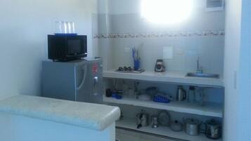 Appartamento, 1 camera da letto | Angolo cottura privato | Frigorifero, microonde, piano cottura, pentole/stoviglie/utensili