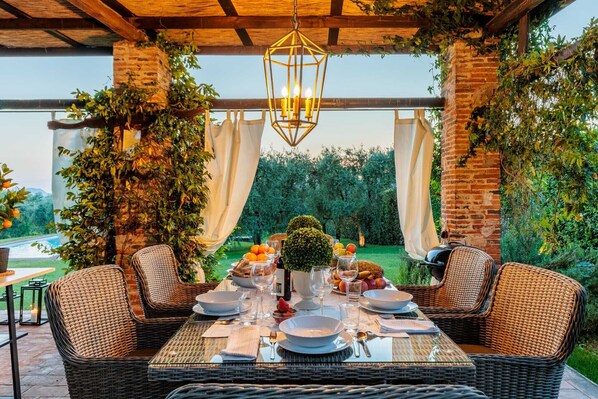 Restauration en plein air