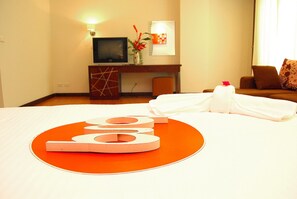 Hypo-allergenic bedding, minibar, blackout curtains, rollaway beds - Grand Southern Hotel (Thung Song)