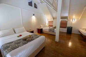 Family Room | Bed sheets - The Beachouse (Korolevu)