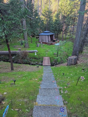 Cabin in the Woods Near Yosemite