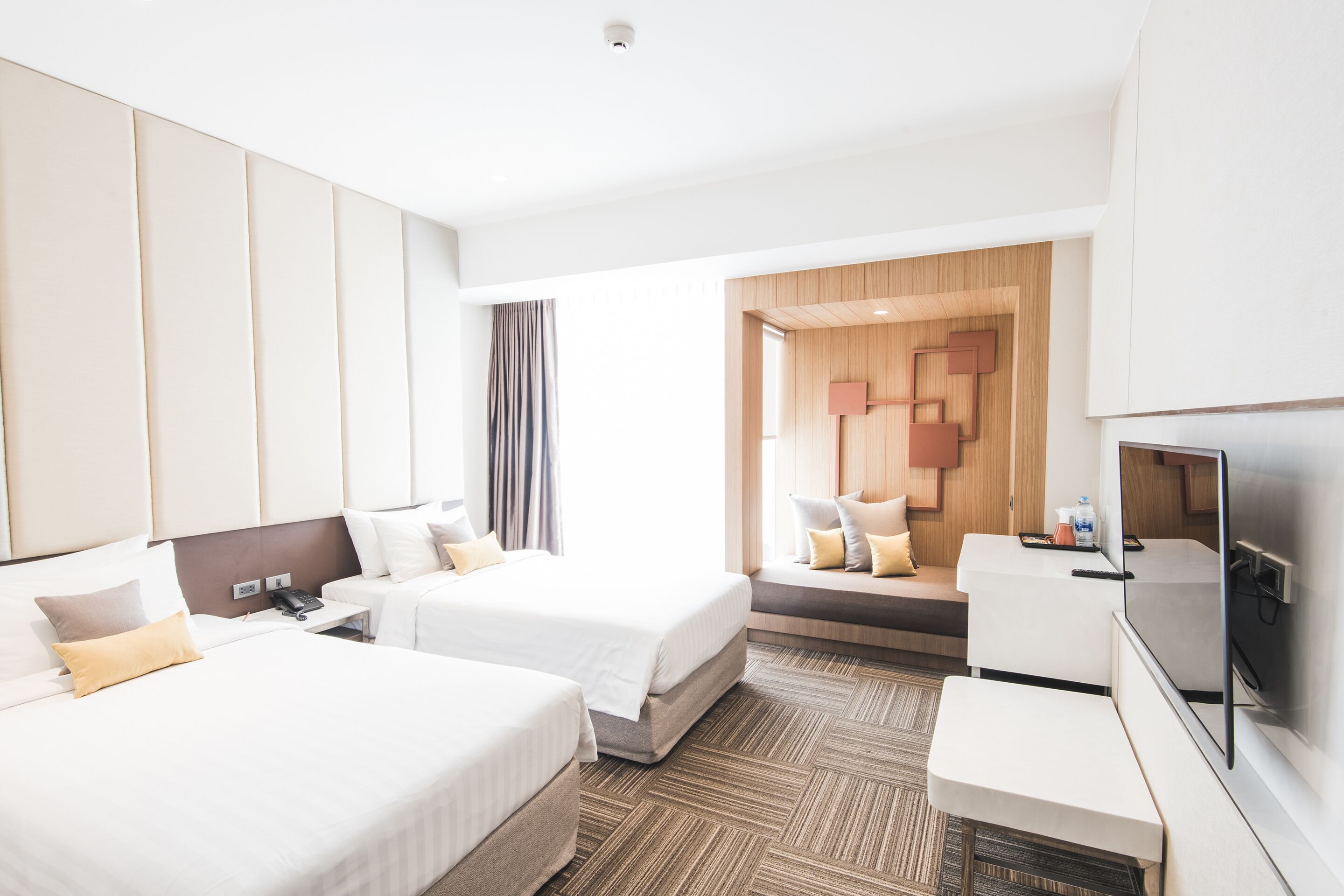 superior room, 2 single beds | view from room