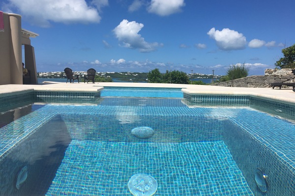 View from the hot tub