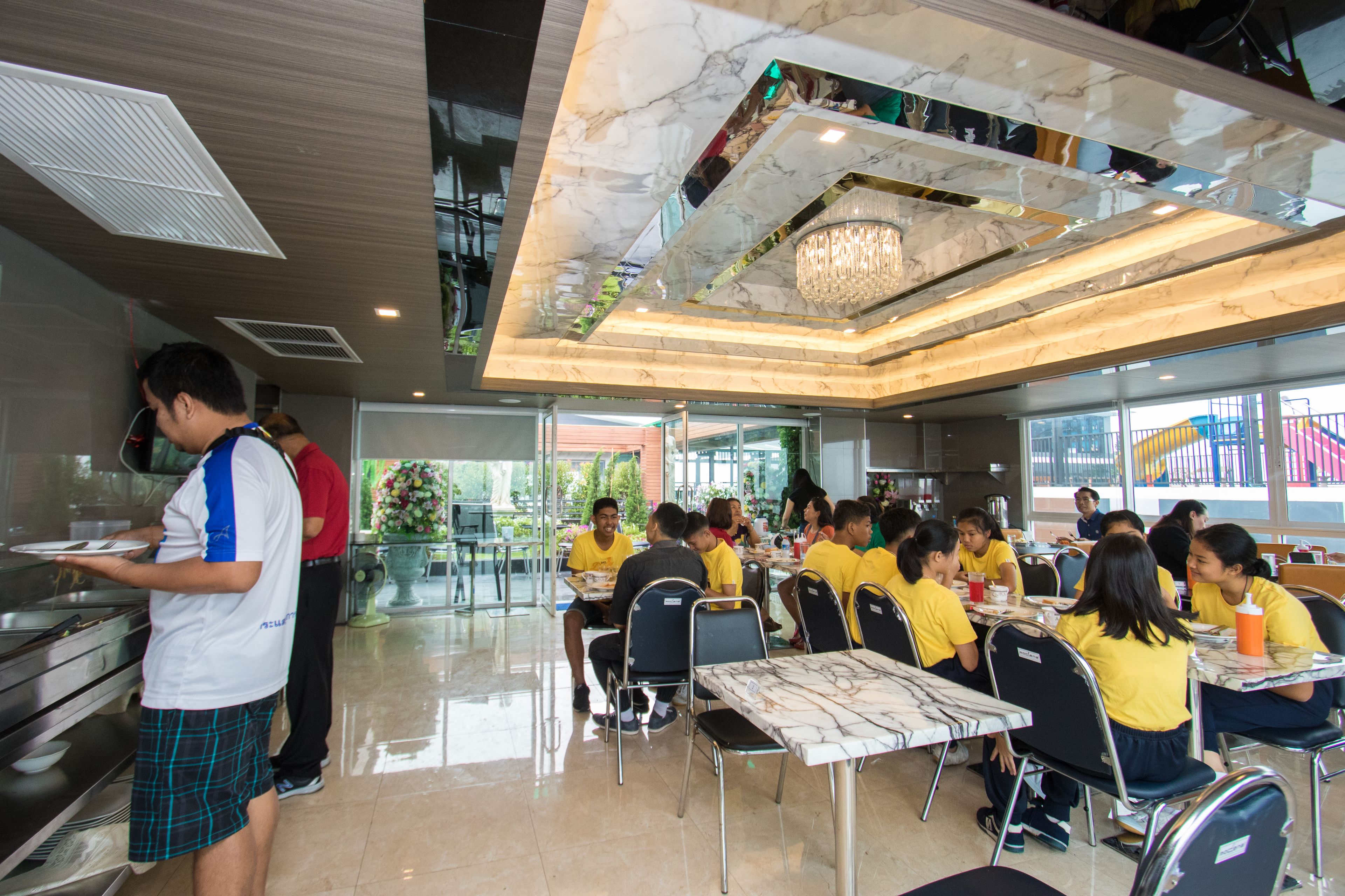 daily buffet breakfast (thb 250 per person)