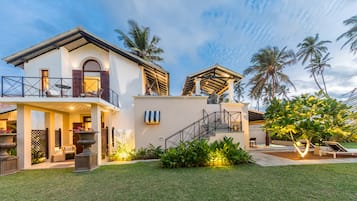 Front of property – evening/night