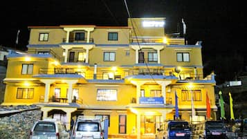 Front of property – evening/night