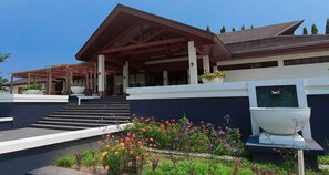 Außenbereich für Bankette