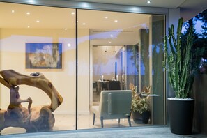 Entrada de la propiedad