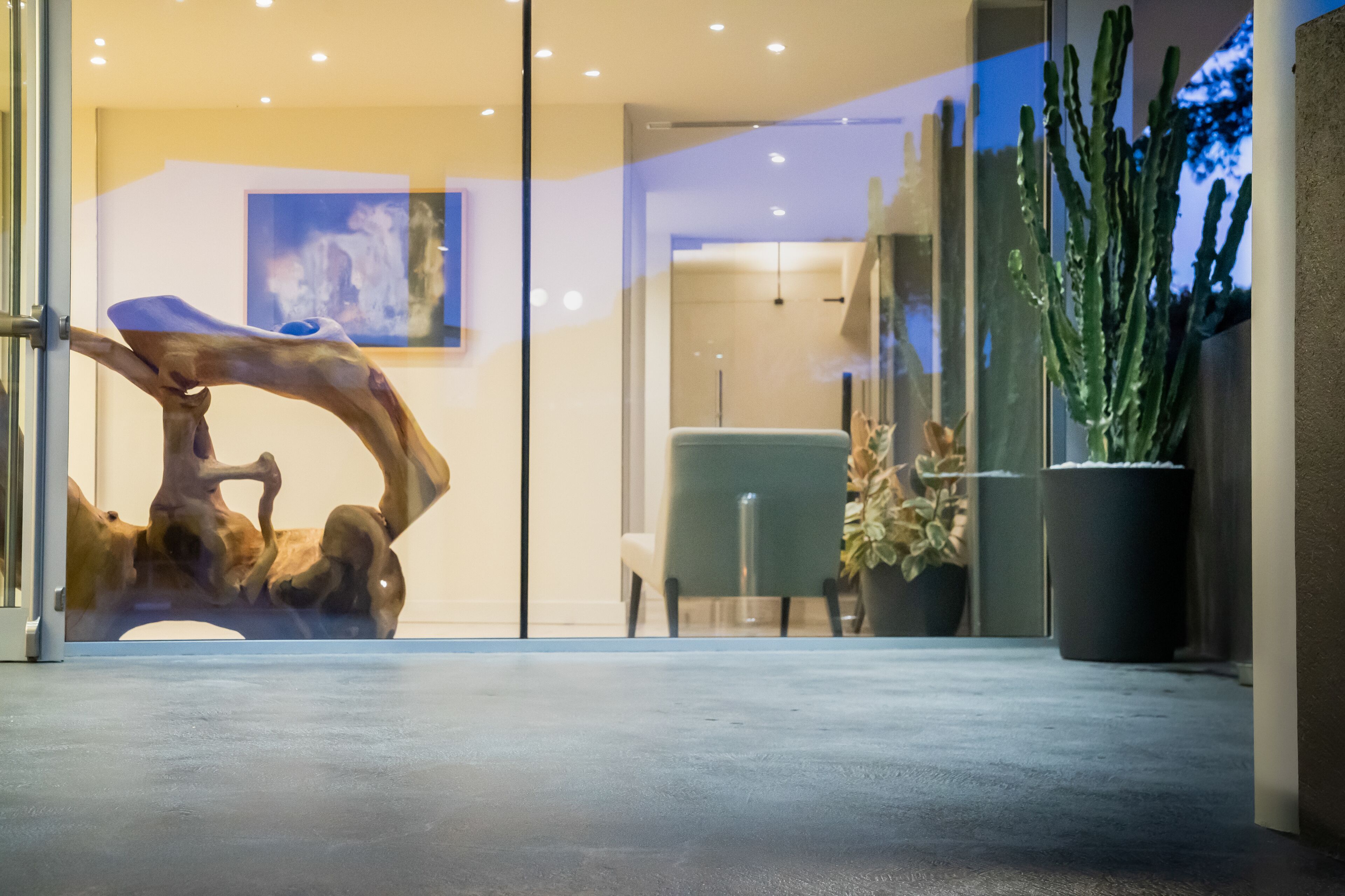 Ingresso della struttura