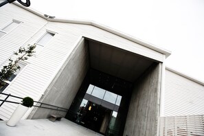 Entrée de l’hébergement