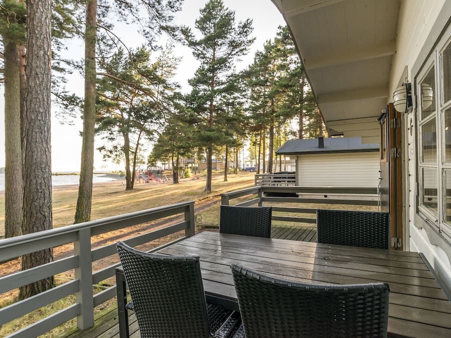 Cabin (Skärgårdsstugan), 2 bedrooms, 1 living room | Vista balcone