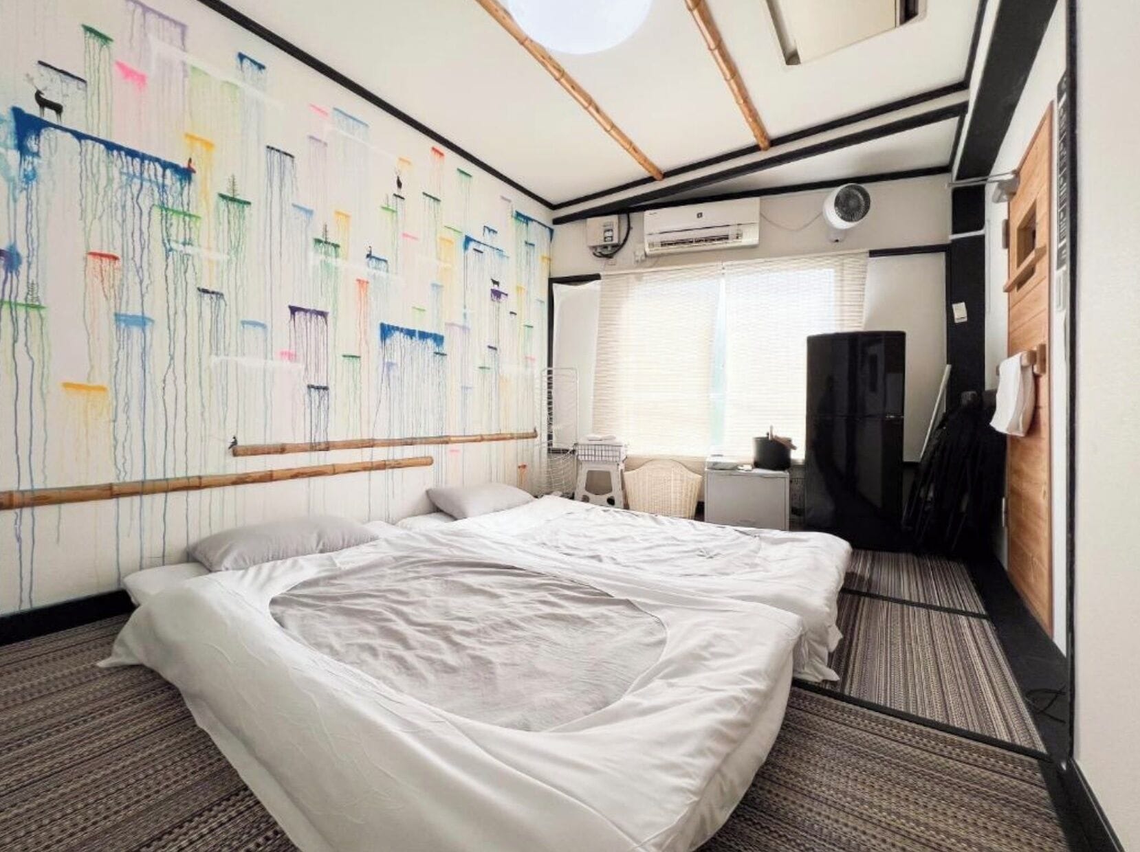 Kamer in Japanse stijl (Large) | Een bureau, gratis wifi, beddengoed