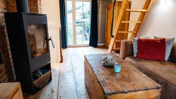 Romantic House, 1 Queen Bed, Fireplace, Mountain View | View from room