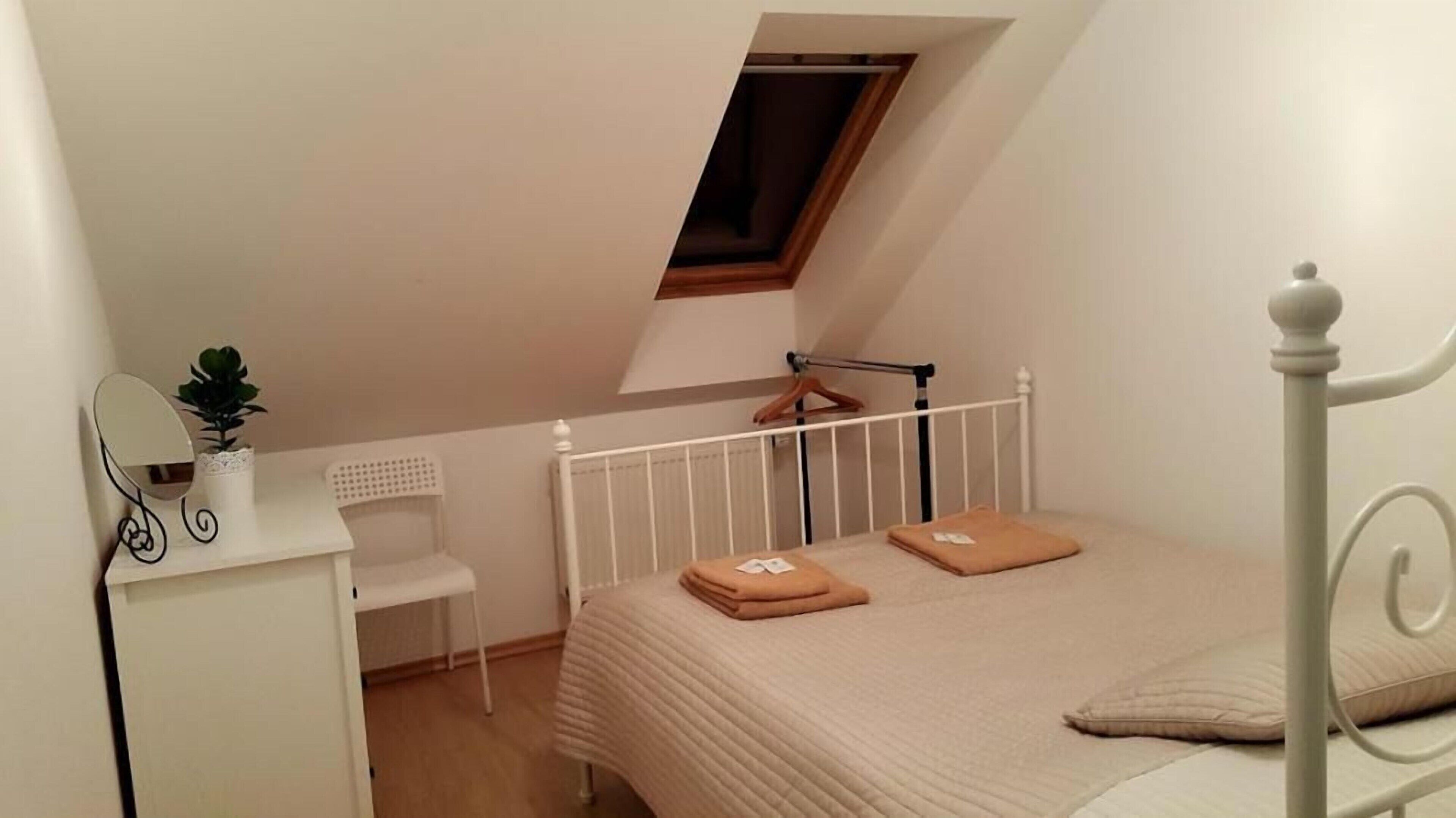 Desk, blackout drapes, iron/ironing board, free WiFi
