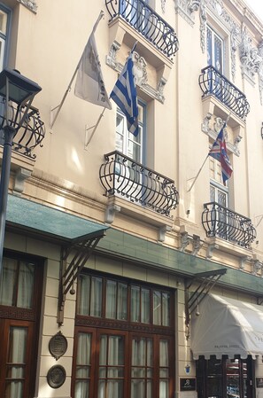 Voorkant van accommodatie