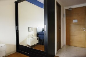 Exclusive Apartment, Mountain View | Premium bedding, desk, iron/ironing board, free WiFi - FrescoBett at Margonda Residence Depok (Depok)