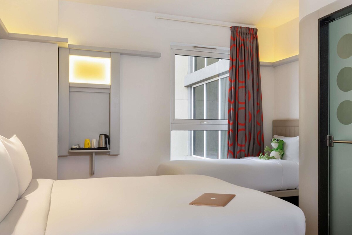 1 slaapkamer, luxe beddengoed, pillowtop-bedden, een kluis op de kamer