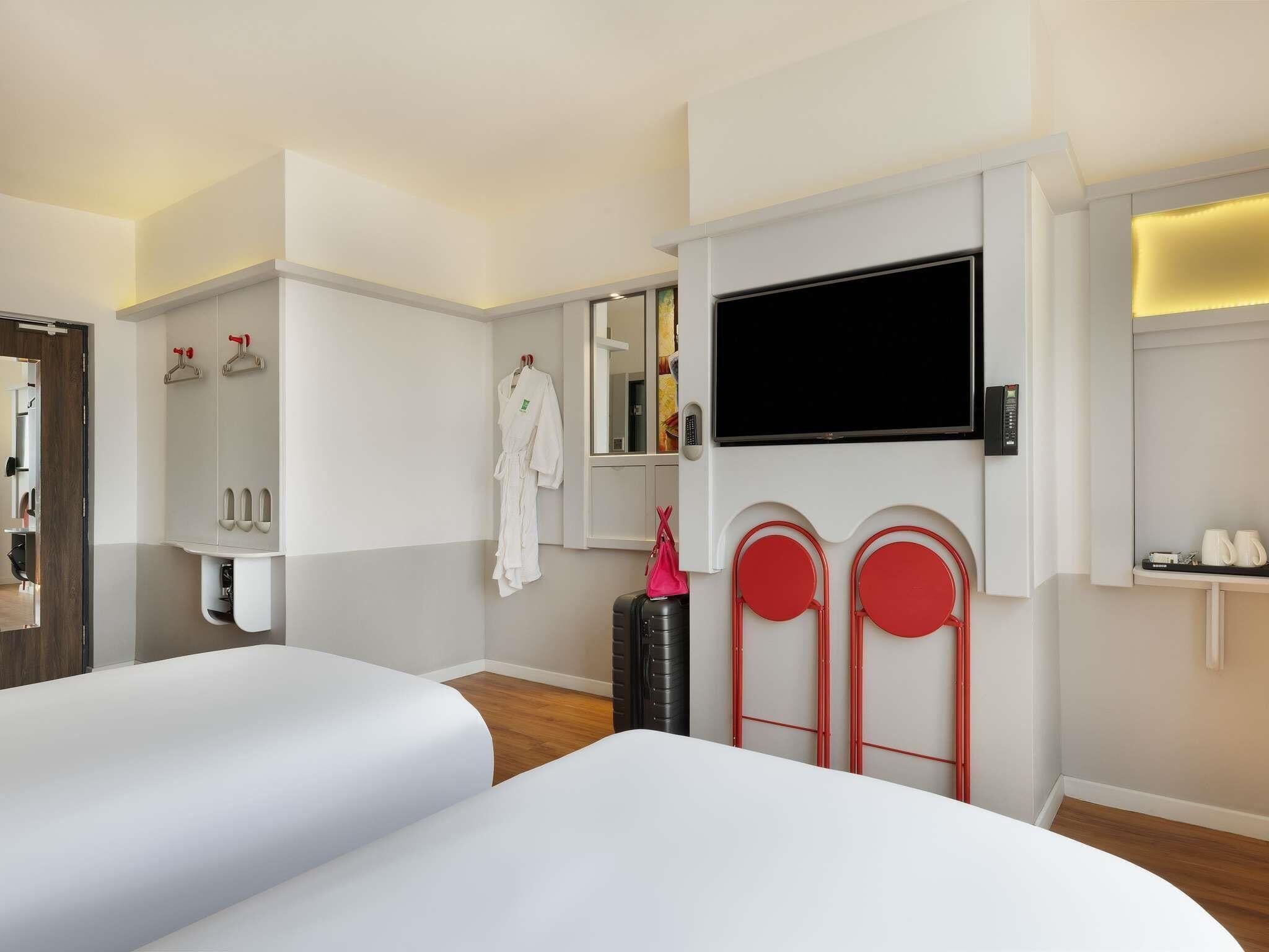 1 slaapkamer, luxe beddengoed, pillowtop-bedden, een kluis op de kamer