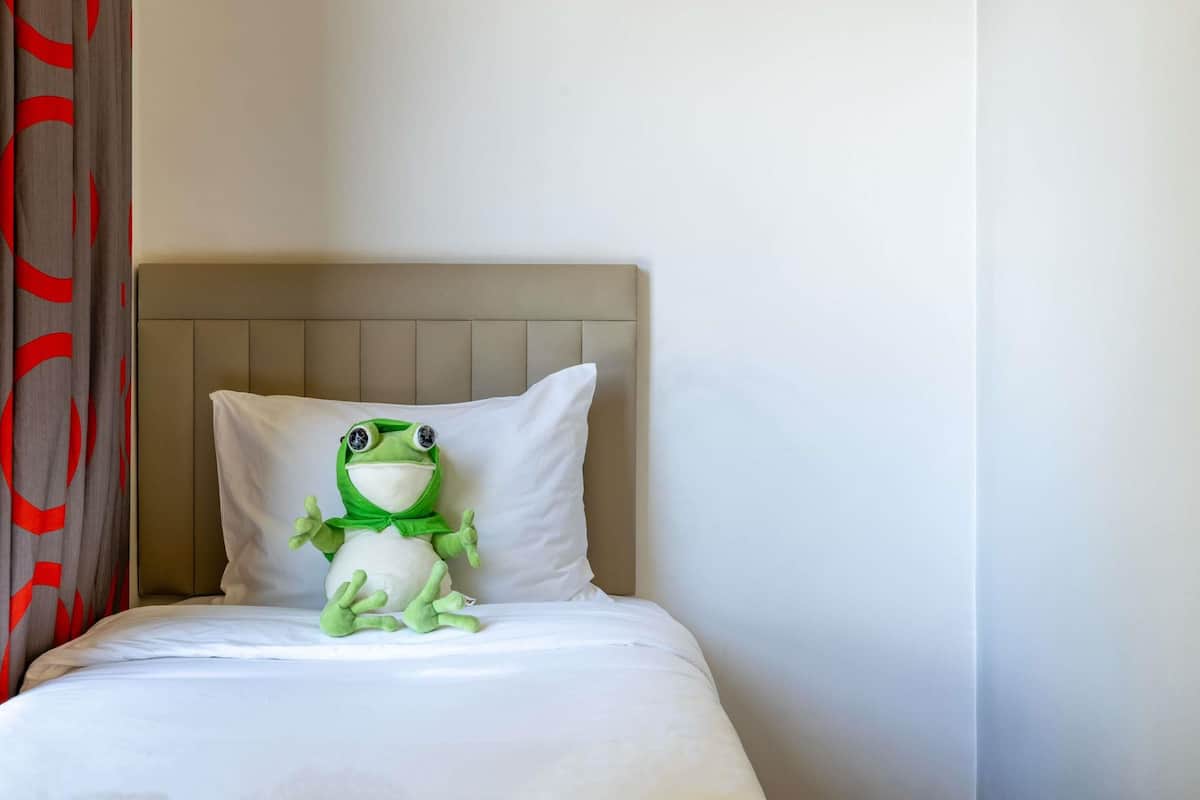 1 habitación, ropa de cama de alta calidad y camas con pillow-top