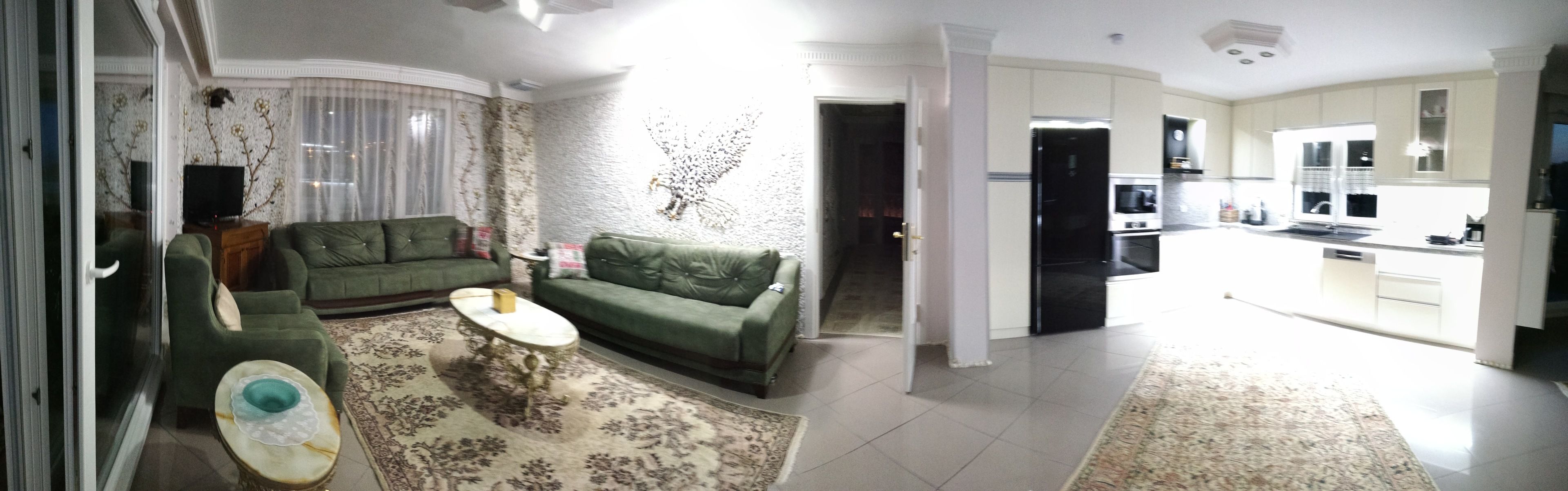 Comfort Apartment, Sea View | Living room | Flat-screen TV, heated floors