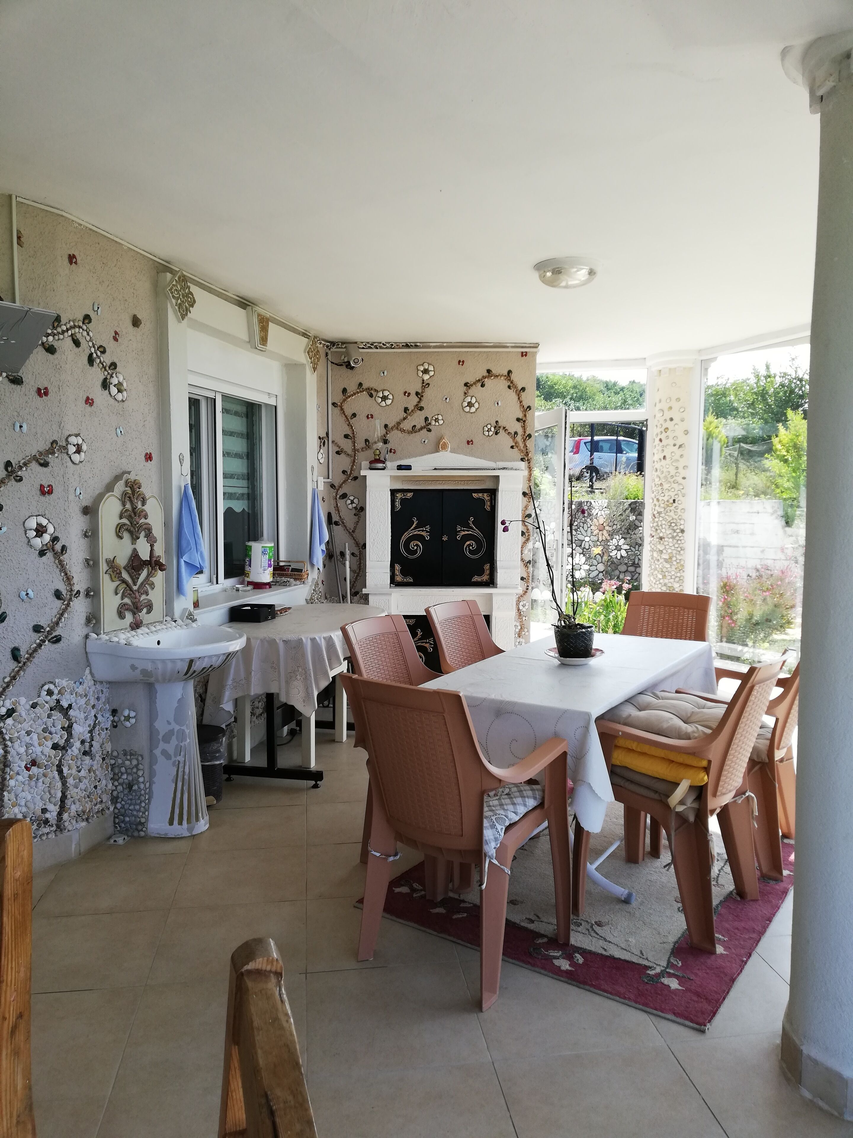 浪漫公寓, 一层 | 起居区 | 平板电视、加热地板