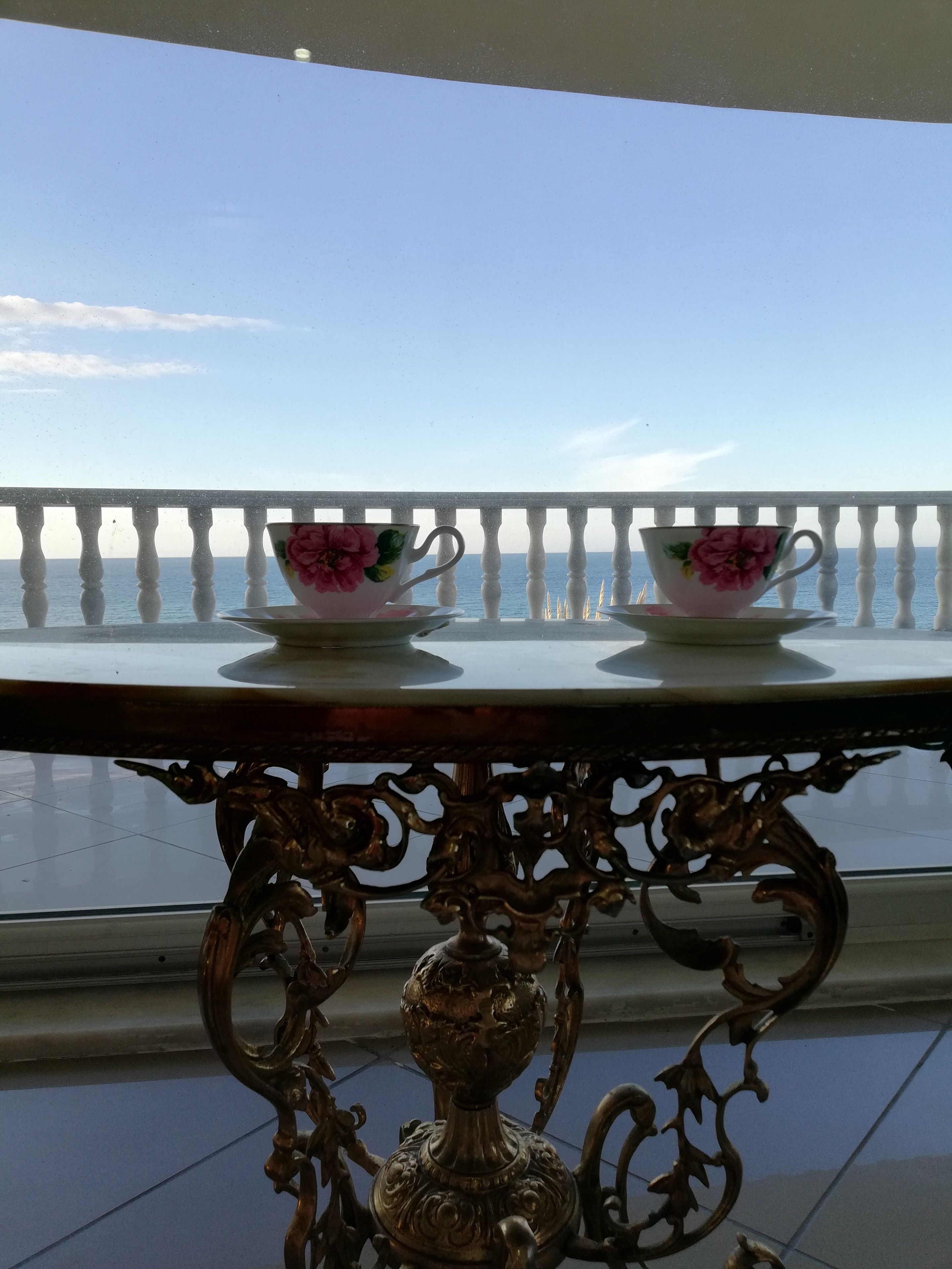 Comfort Apartment, Sea View | Living room | Flat-screen TV, heated floors