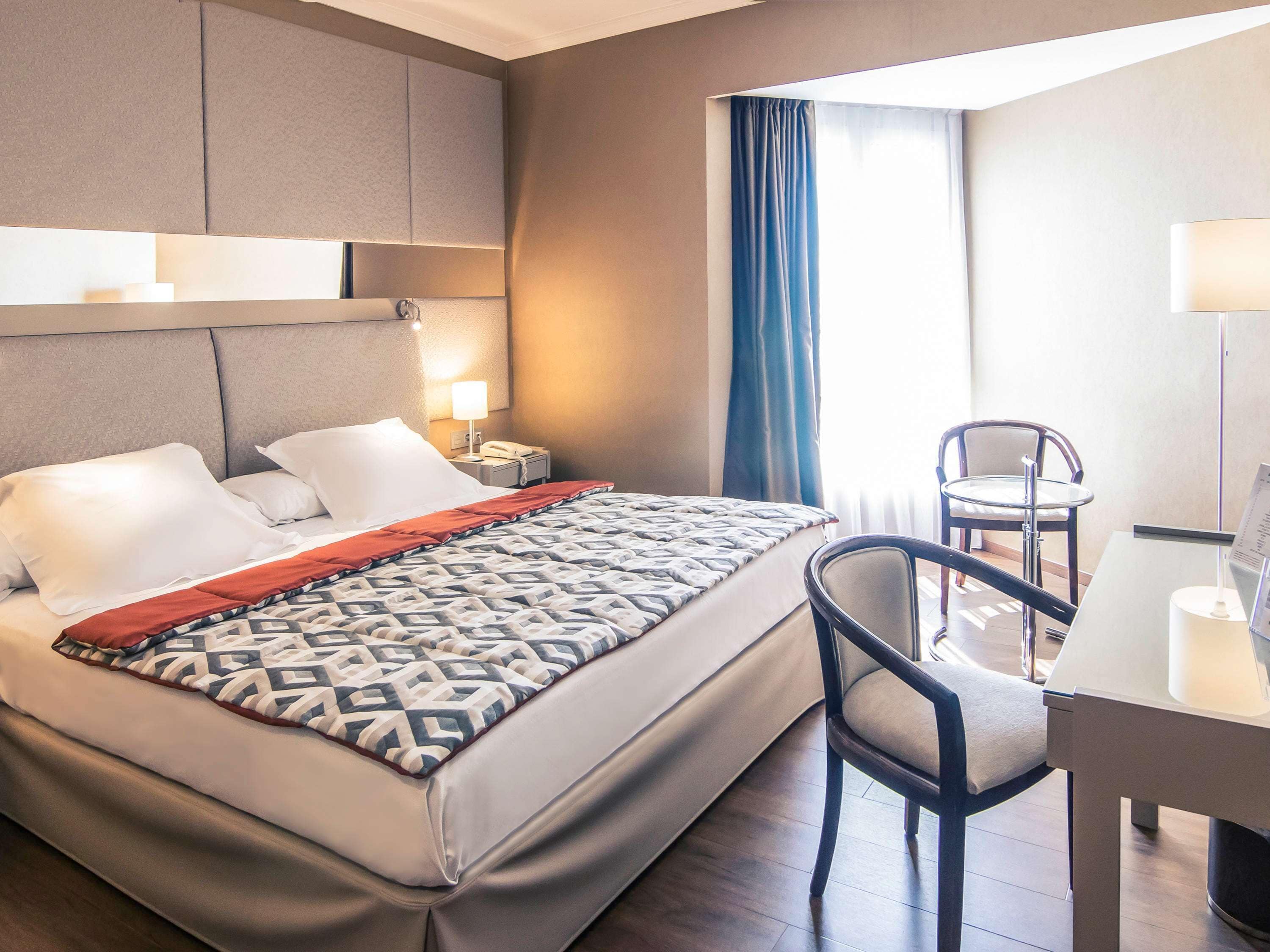 Minibar, in-room safe, desk, blackout curtains