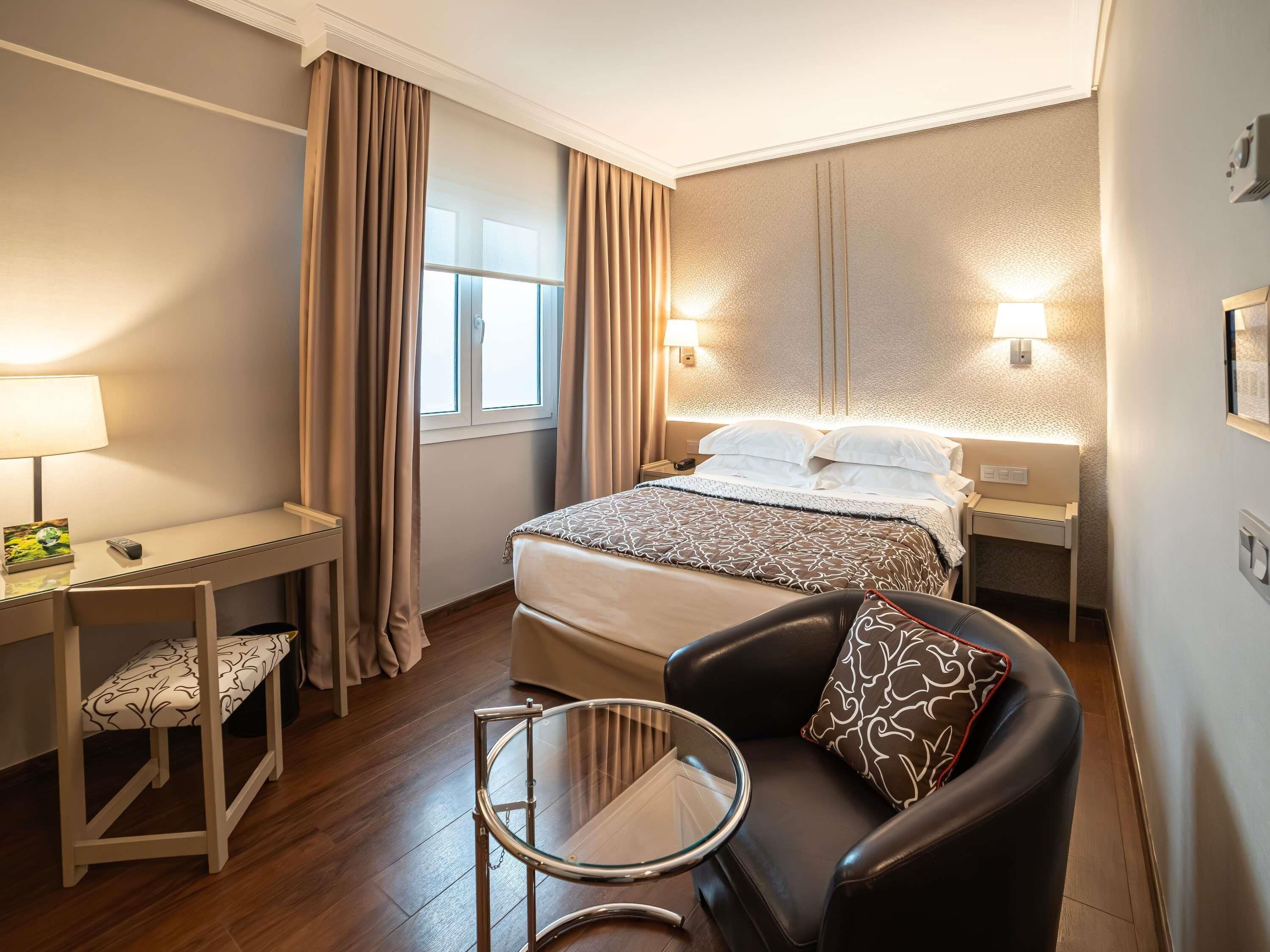 Minibar, in-room safe, desk, blackout curtains