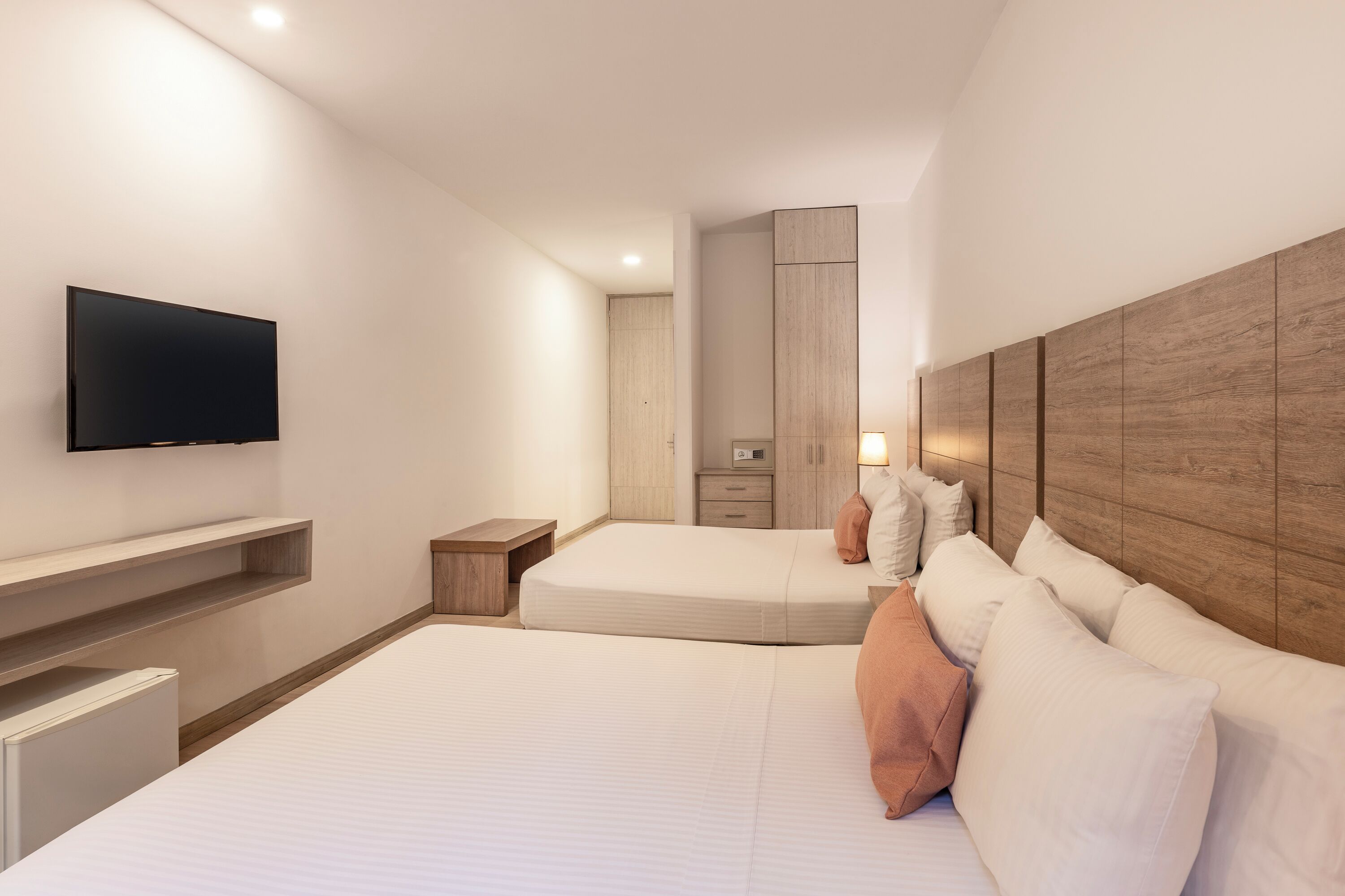 superior room, 2 double beds | minibar, in-room safe, desk, free wifi