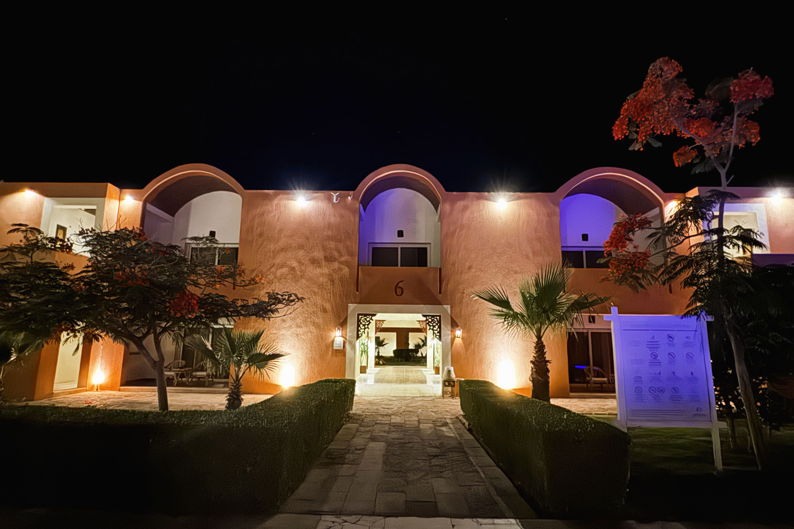 Fachada de la propiedad