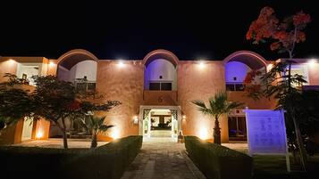 Fachada de la propiedad