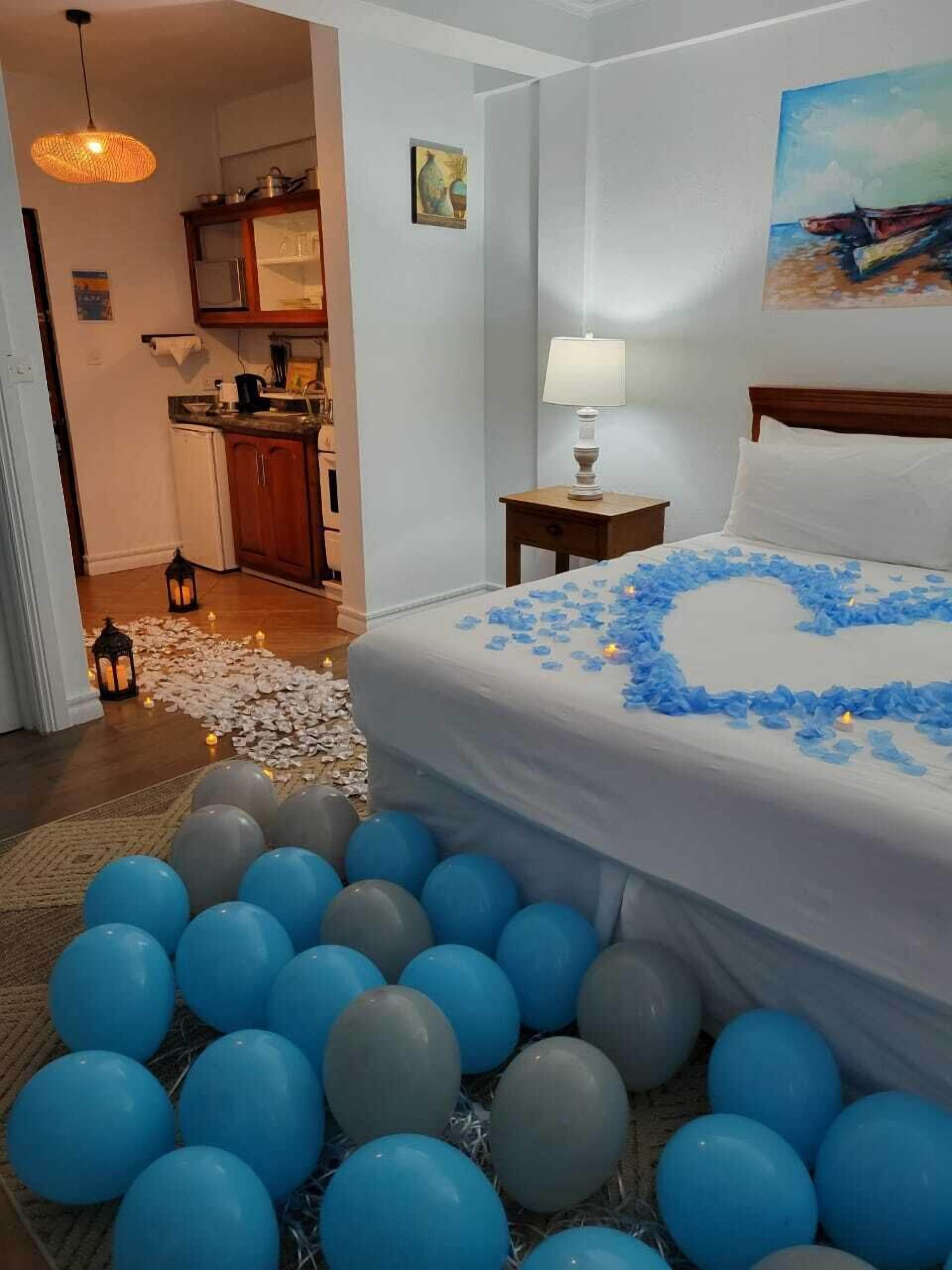 Rom – standard, utsikt mot høyde (Escape) | Lydisolert, strykejern/-brett, wi-fi (inkludert) og sengetøy