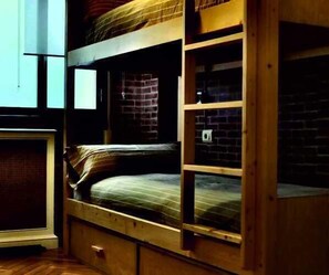 Blackout curtains, iron/ironing board, free WiFi