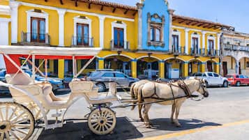 Façade de l’hébergement