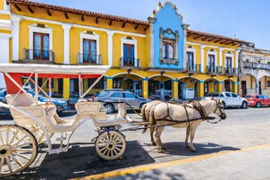 Fachada de la propiedad