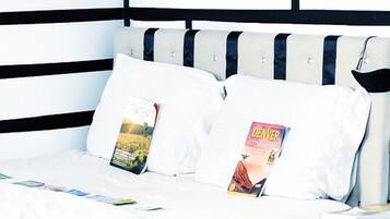 7 soverom, sengetøy av topp kvalitet, minibar og skrivebord