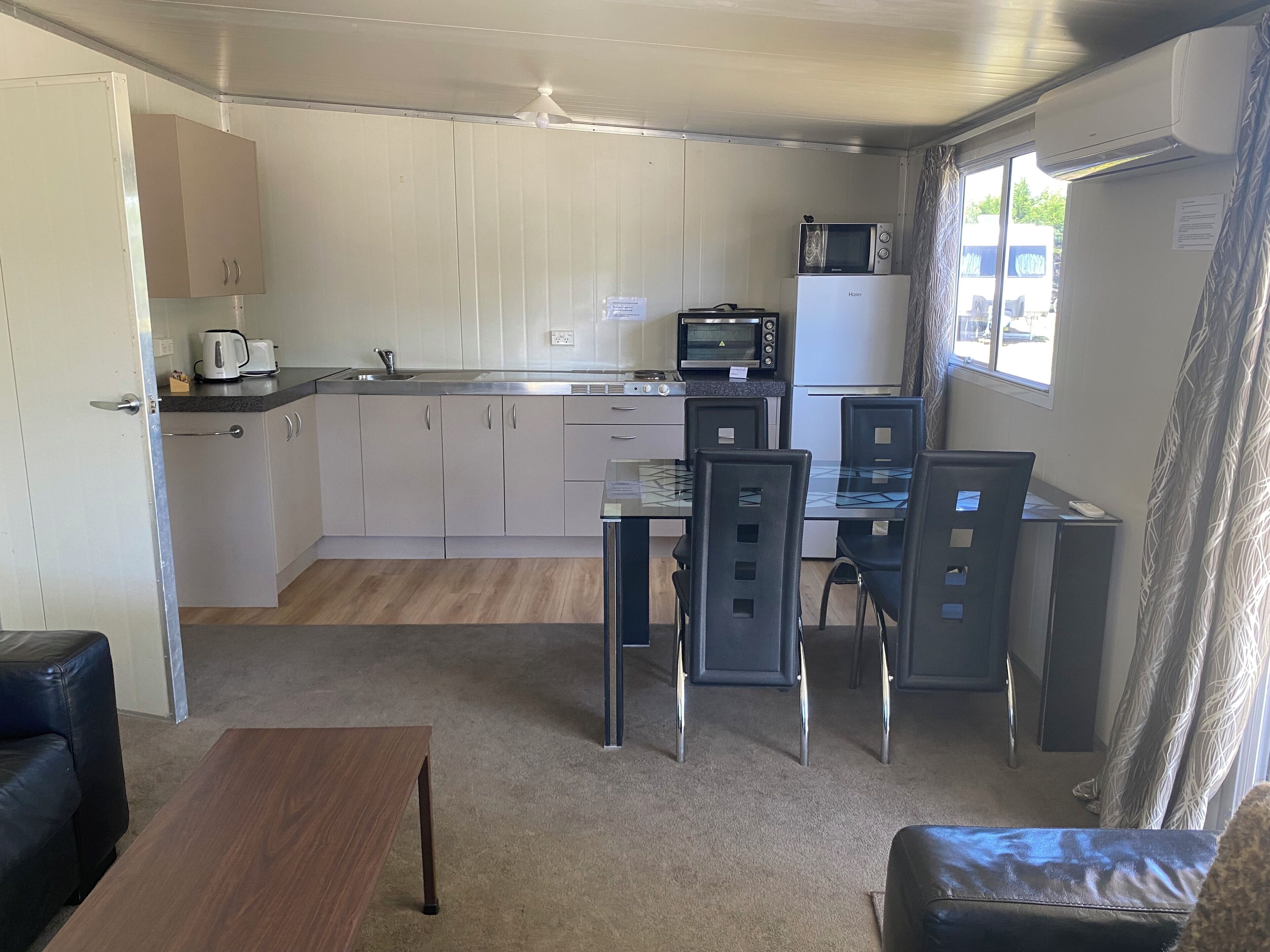 Apartment, 2 Bedrooms | Private kitchen | Fridge, microwave