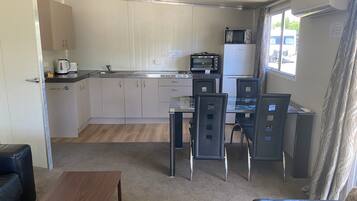 Apartment, 2 Bedrooms | Private kitchen | Fridge, microwave