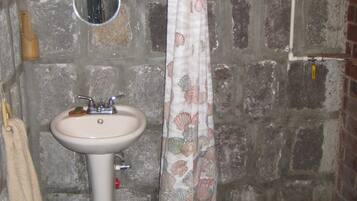 Family Cabin, Partial Lake View, Lakeside | Bathroom | Shower, free toiletries, towels