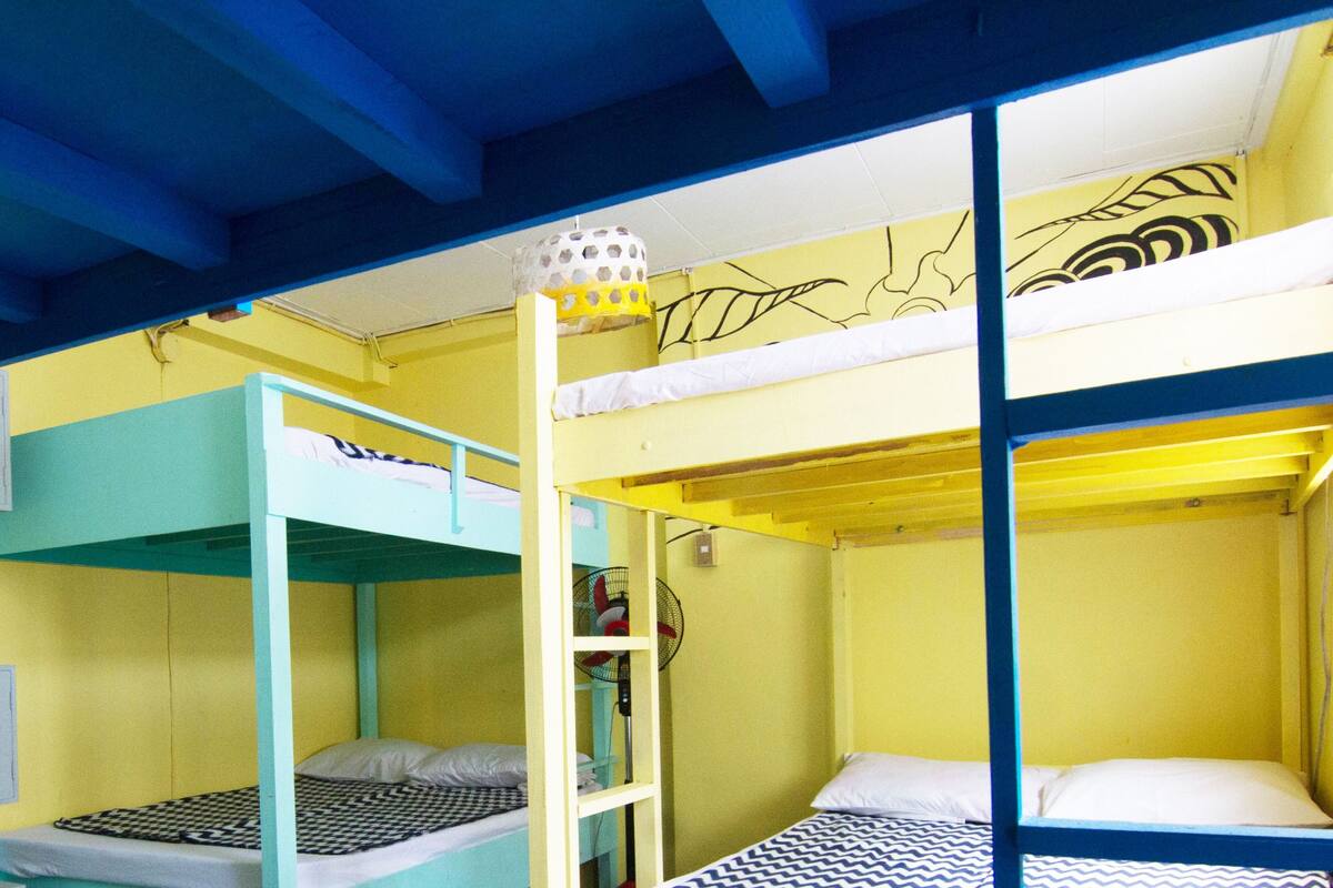 Room, Multiple Beds | Iron/ironing board, free WiFi, bed sheets