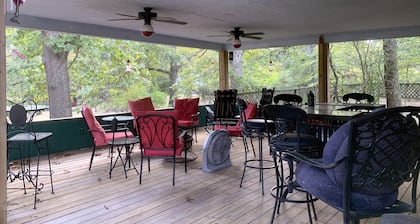 Beaver Lake Rent Cabin Lg Covered Deck Room~Firepit~Quiet~Private~7Mi Rogers AR