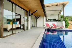 Superior Villa, 3 Bedrooms | Terrace/patio - Villa Rich Seaview (Koh Samui)