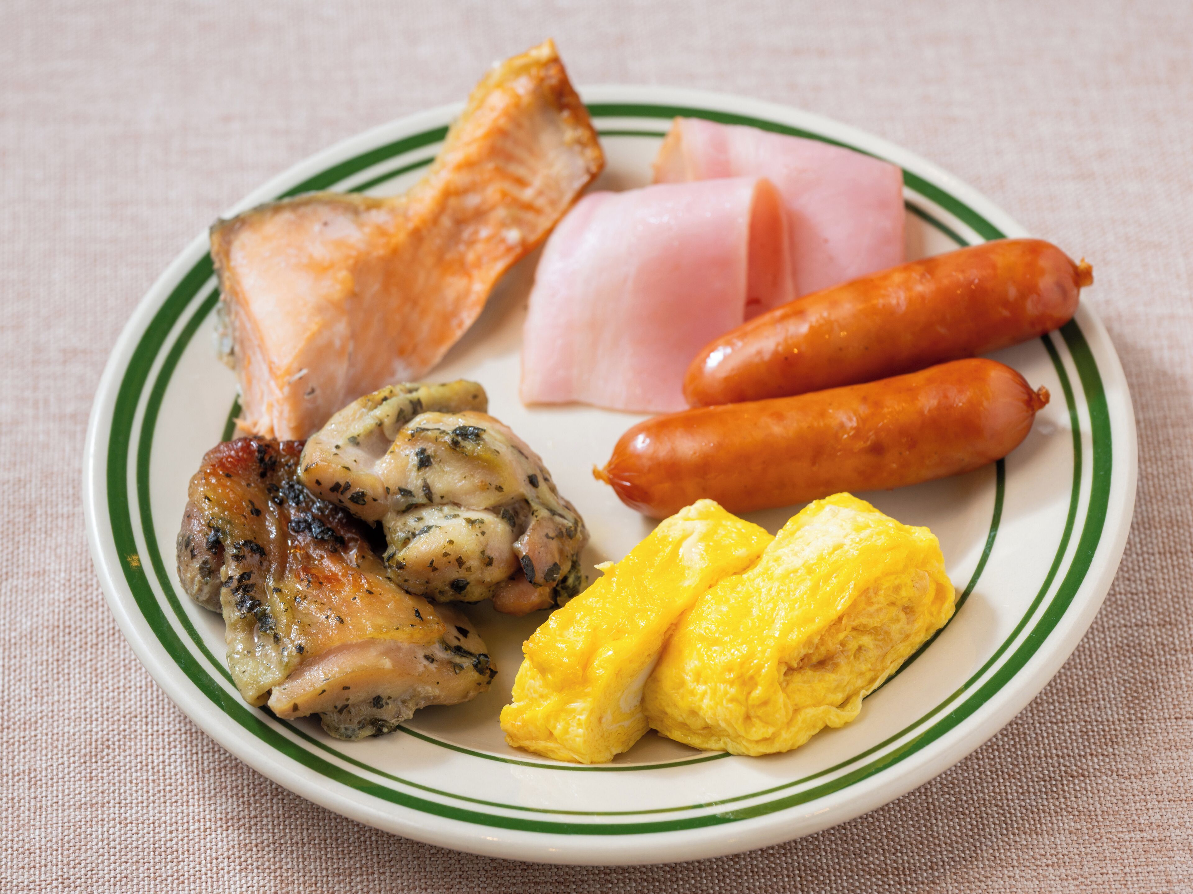 daily self-service breakfast for a fee