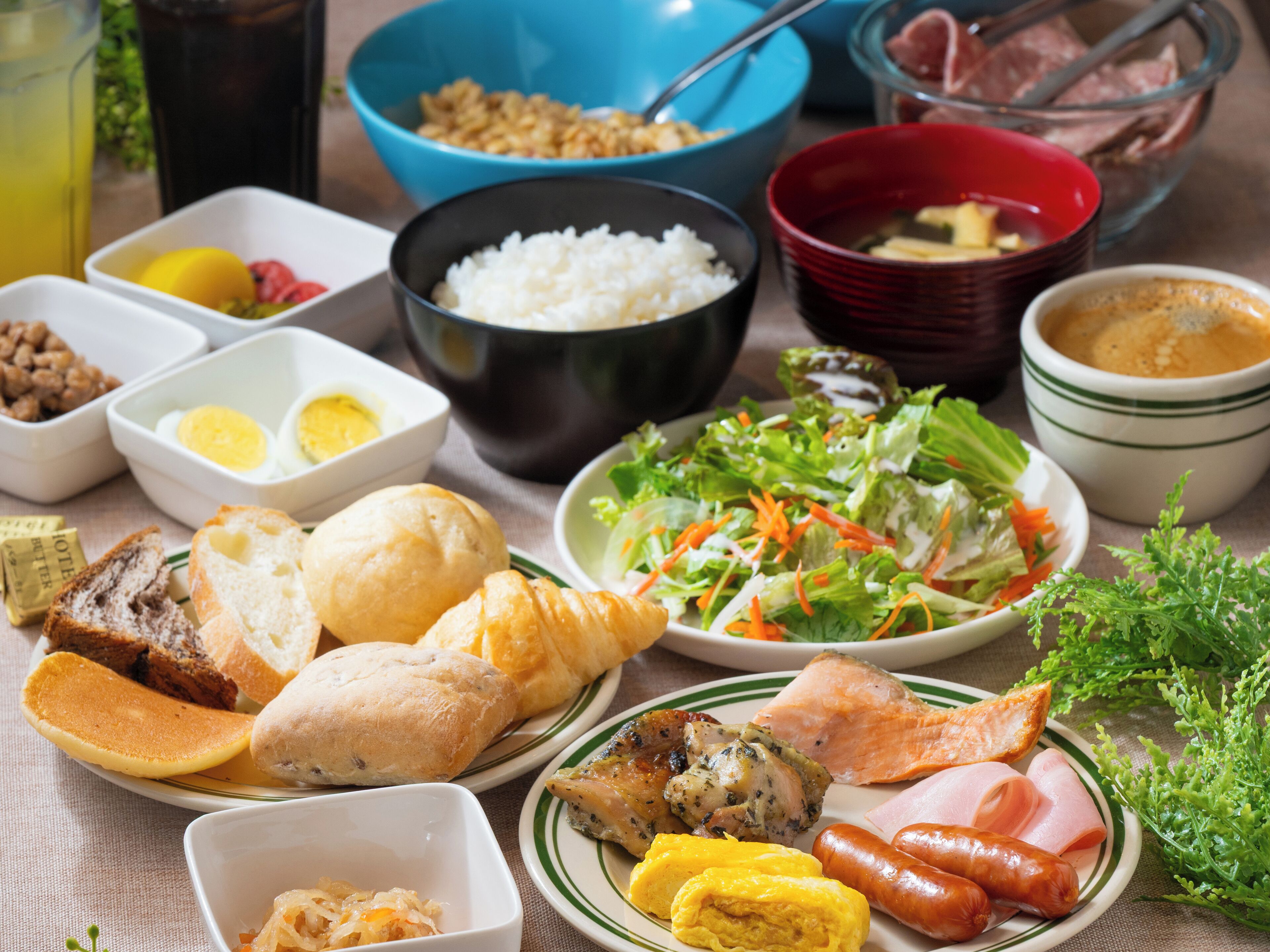 daily self-service breakfast for a fee