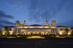 Front of property - evening/night
